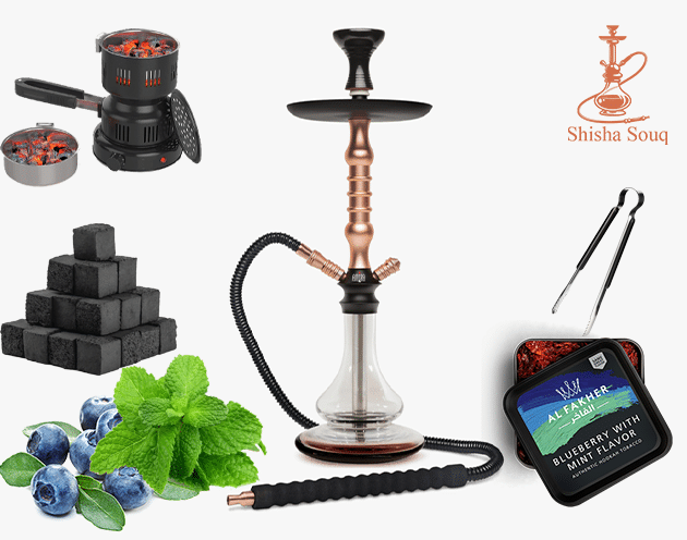 blueberry and mint shisha