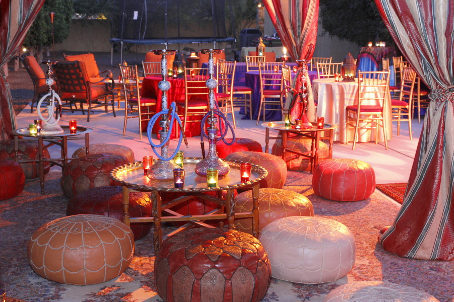 shisha rental on wedding party