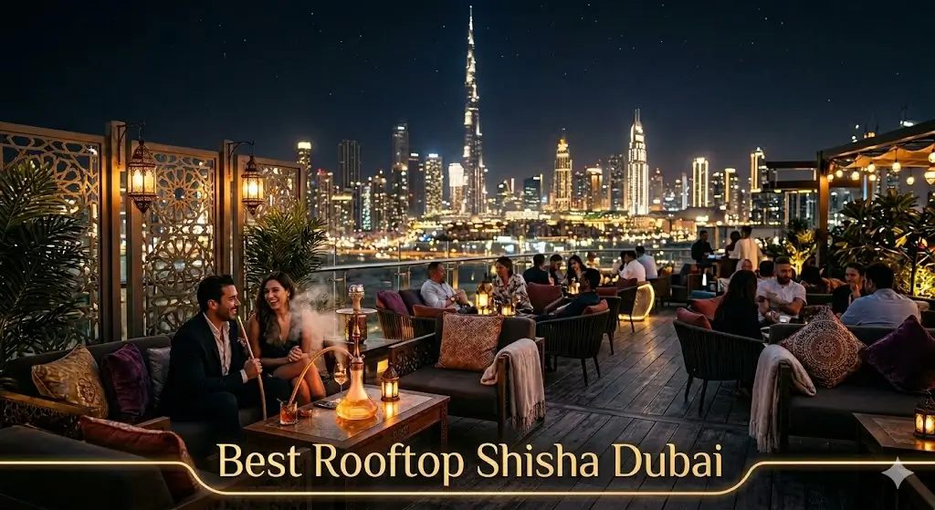 Best Rooftop Shisha Dubai